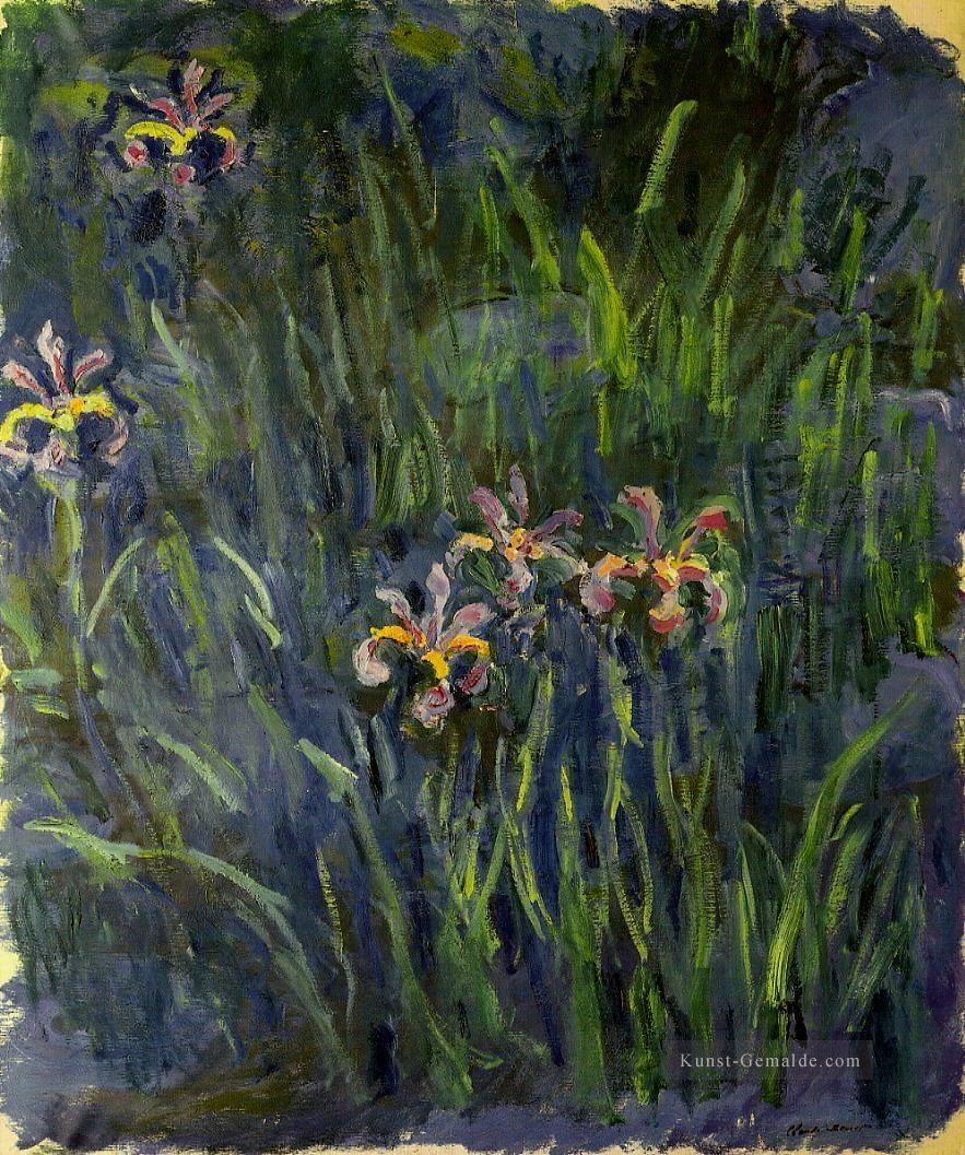 Iris II Claude Monet impressionistische Blumen Ölgemälde